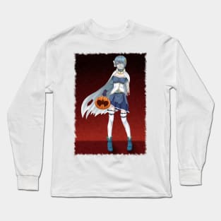 Mummy Sayaka Background Jagged Long Sleeve T-Shirt